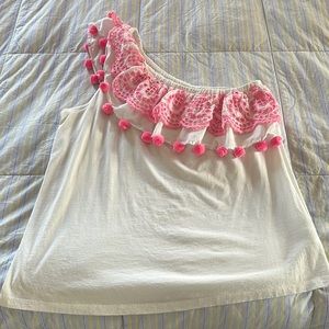 One shoulder Lilly Pulitzer top